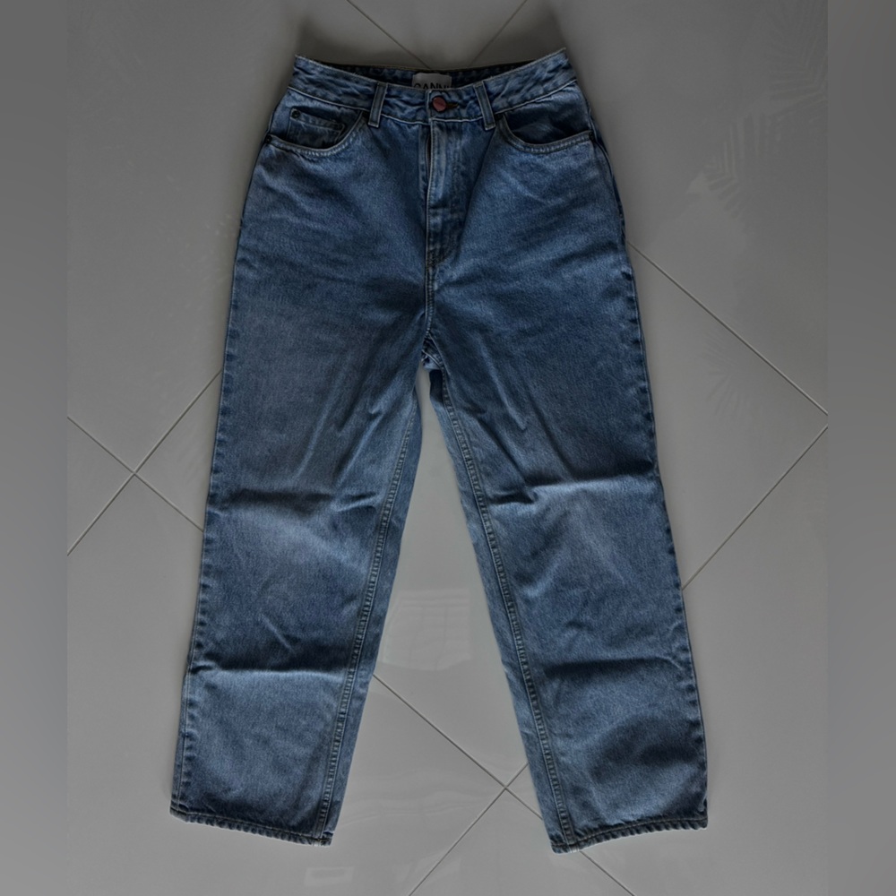 Ganni High Rise Women Jeans - Blue